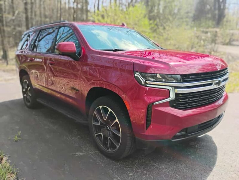 NON BUS Wine Tour in a Cherry Red Chevy Tahoe RST - An In-Depth Look at the Tour Experience