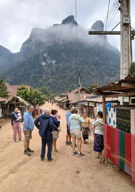 Nong Khiaw: Cruise to Weaving Village, Muang Ngoi &waterfall - Key Points