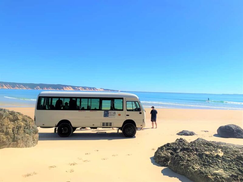 Noosa: Epic Learn to Surf Safari 4x4 - Double Island Point - An Adventure in Beautiful Surroundings