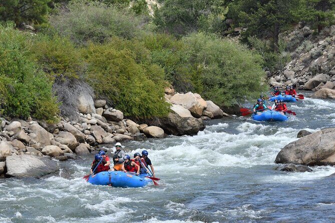Numbers Half Day Arkansas River Intermediate Rafting Trip - Key Points