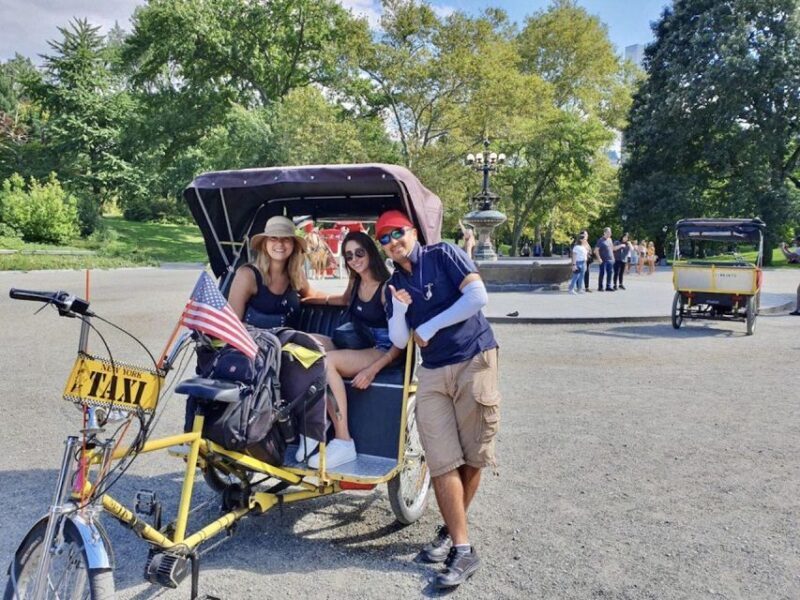 NYC: Central Park Pedicab Highlights Tour - Key Points