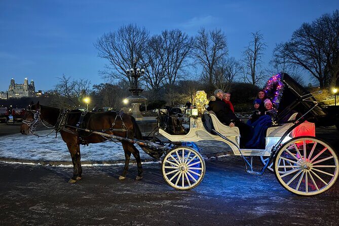 NYC Christmas Light and Rockefeller Center Tour - An Authentic Look at the NYC Christmas Carriage Ride