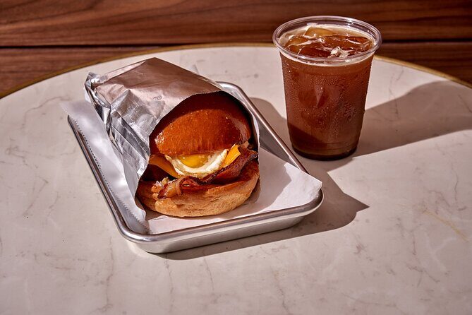 NYC Grab n Go Breakfast at USA Brooklyn Deli in Times Square - Key Points