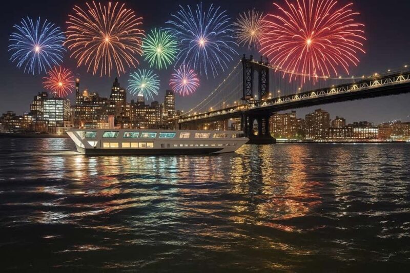 NYC: July 4th Fireworks Cruise + BBQ Buffet on Grand Mariner - Itinerary Breakdown