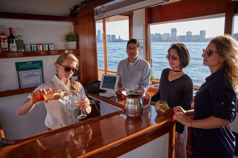 NYC: Sunset Cruise on a Small Yacht with a Drink - Authentic Perspectives from Past Travelers