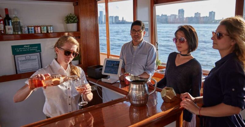 NYC: Sunset Cruise on a Small Yacht with a Drink - Frequently Asked Questions