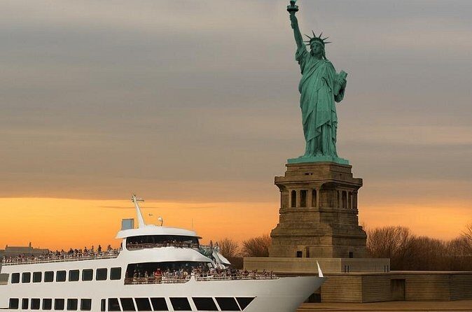 NYC Sunset Cruise with Statue Views Live Comedy and DJ on Hudson - The Sum Up