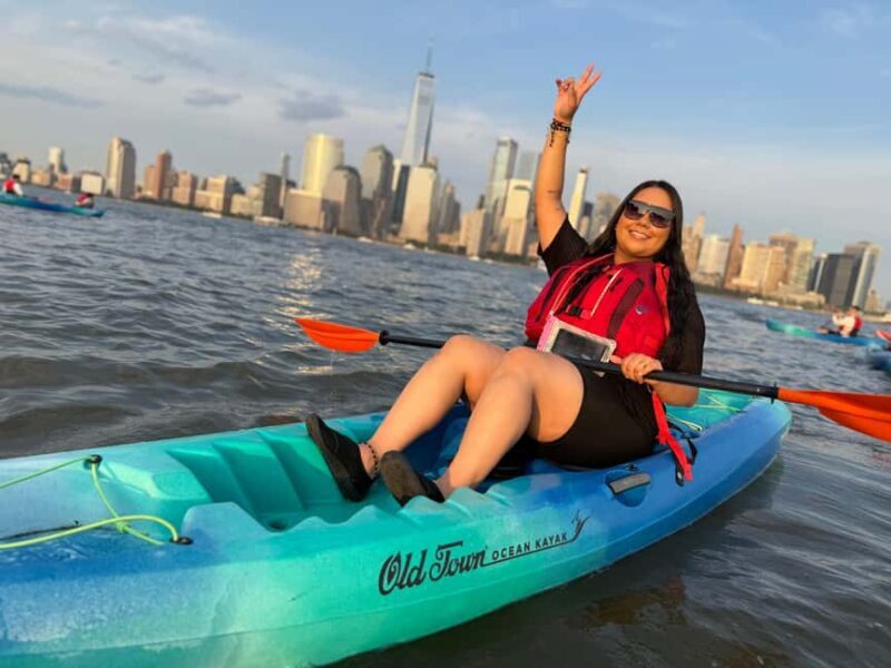 NYC: Sunset Kayak Tour Next to the Statue of Liberty - An Outdoor Perspective on NYC’s Iconic Landmarks