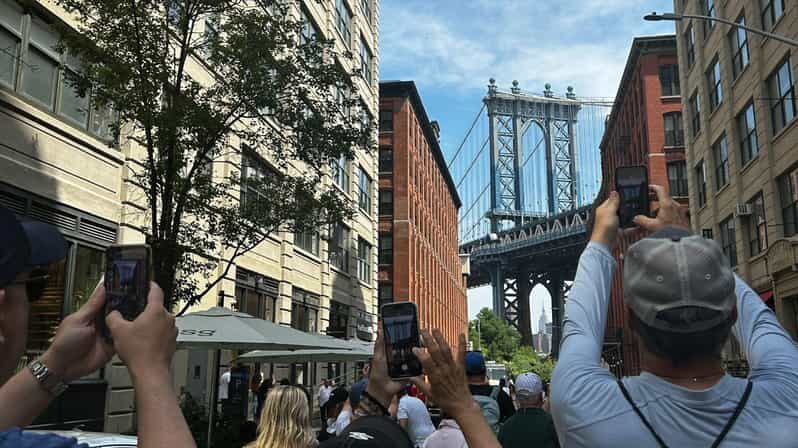 NYC Views from Brooklyn Bridge & DUMBO with Ferry Tickets - TimeOut Market and Janes Carousel