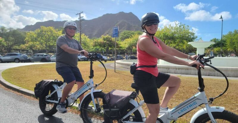 Oahu: Honolulu E-Bike Ride and Diamond Head Hike - Authentic Experiences with Expert Guides