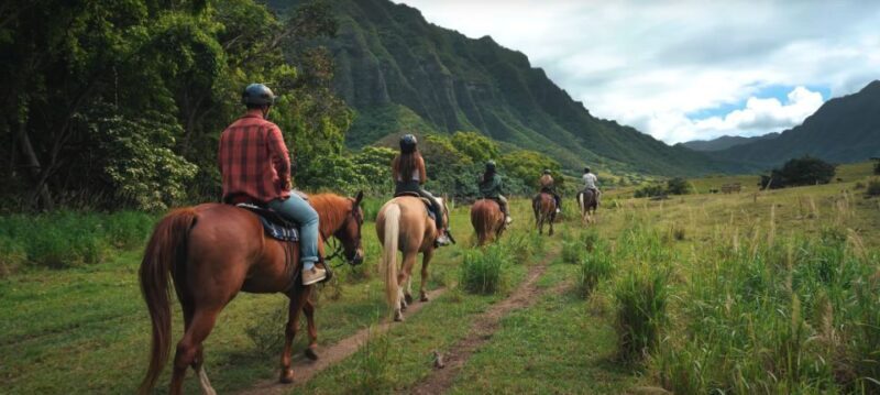Oahu: Kualoa Hills and Valleys Horseback Riding Tour - The Ride Itself: What to Expect