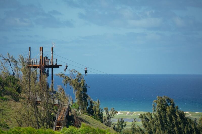 Oahu: North Shore Zip Line Adventure with ATV and Farm Tour - FAQ