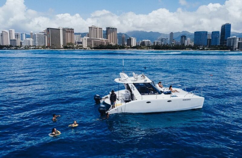 Oahu: Private Catamaran Sunset Cruise & Optional Snorkeling - Oahu: Private Catamaran Sunset Cruise & Optional Snorkeling — An Authentic Marine Adventure