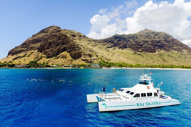Oahu Private Sunset Snorkel and Dolphin Watch with Hot Buffet - The Sum Up