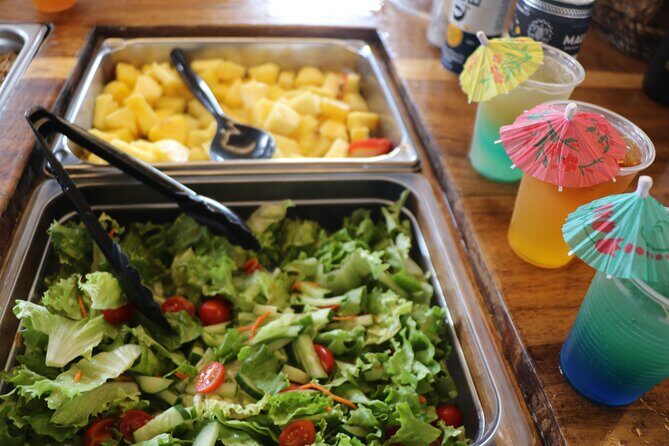 Oahu: Snorkel Sunset Cruise, Dolphin Watch with Hawaiian Buffet - The Sunset: A Visual Feast