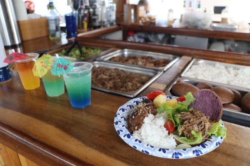 Oahu: Sunset Snorkeling, Dolphin Watch Cruise, Hawaiian meal - The Experience in Detail