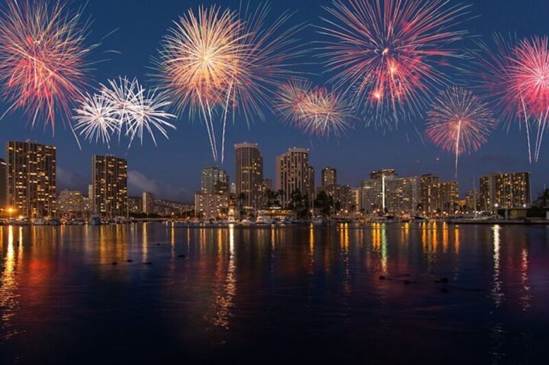 Oahu: Waikiki Friday Night Fireworks Catamaran (Wahine Koa) - Setting Sail: What to Expect