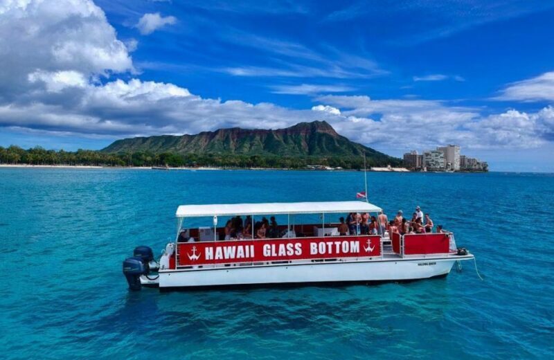 Oahu: Waikiki Glass Bottom Boat Sunset Cruise - Key Points