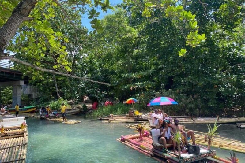 Ocho Rios: Horseback Riding in the Ocean and Bamboo Rafting - A Close Look at the Experience