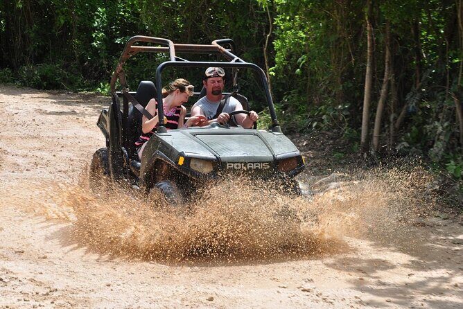 Off road drive Polaris with Ziplines circuit, Cenote and more! - The Sum Up