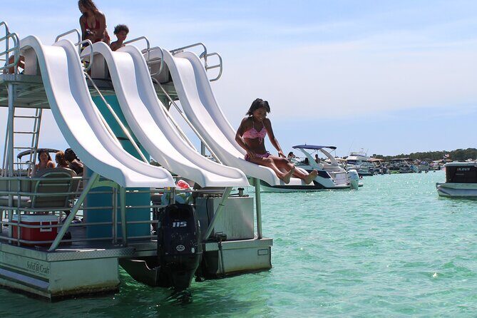 Okaloosa Island Full Day Triple Slide Pontoon Adventure - A Close Look at the Experience