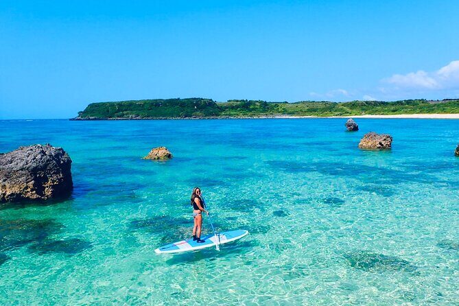 Okinawa Miyako Beach SUP or Canoe and sea turtle Snorkeling - The Sum Up