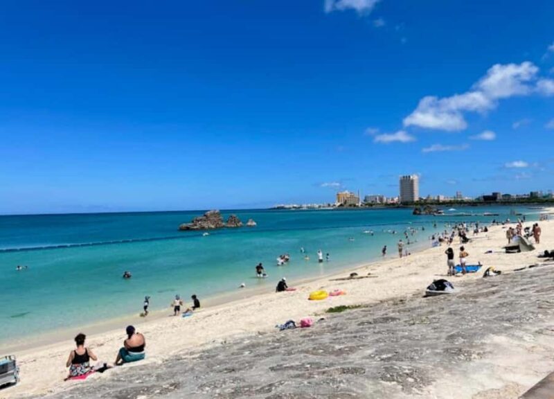 Okinawa: Sunset Beach Walk and Swim with Dinner - Starting Point and Ease of Access