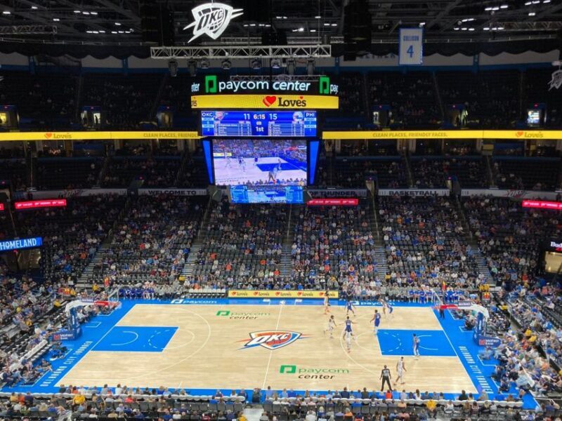 Oklahoma City: Oklahoma City Thunder Basketball Game Ticket - The Game Experience