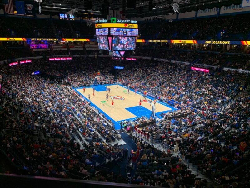 Oklahoma City: Oklahoma City Thunder Basketball Game Ticket - Authenticity and Local Flavor