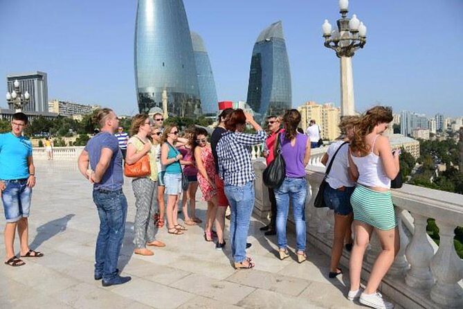 Old and Modern Baku Tour ( Day & Night Time) - The Flame Towers and Highland Park