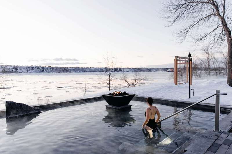 Old Quebec: Nordic Spa Thermal Experience - Location and Accessibility