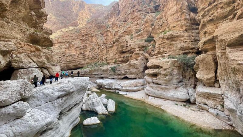 Oman: Wadi Shab, Bimmah Sinkhole, and Fins Beach Camping - Key Points