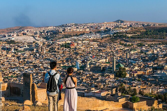 One Day in the historic part of Fez city start from your accommodation - The Royal Palace and Bab Ftouh Cemetery: Sights with a View