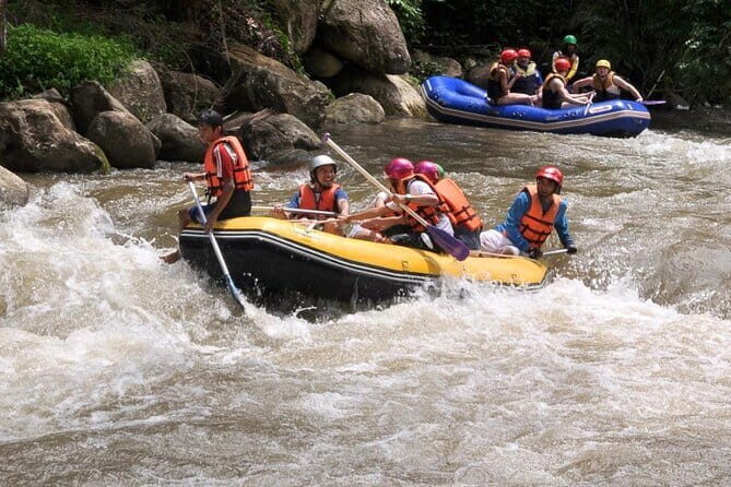 One Day Sticky Waterfall, White Water Rafting,Elephants Sanctuary - A Deep Dive into the Itinerary