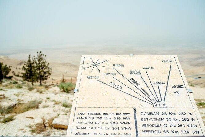 One Day Tour Madaba, Mt. Nebo, Baptism Site and Ma'in Hot Springs - Mount Nebo: Moses’ Viewpoint