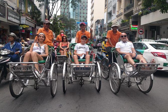 One hour cyclo tour around Saigon - Key Points