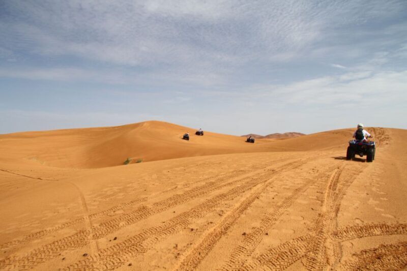 One Hour Sahara Desert Quad Biking tour - Exploring the Sahara on a Quad Bike