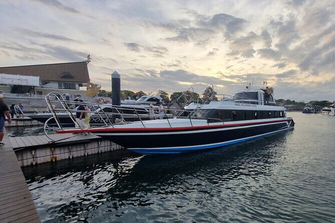One-way Ticket Fast Boat from Sanur Bali or Nusa Penida - Inside the Modern Fast Boat