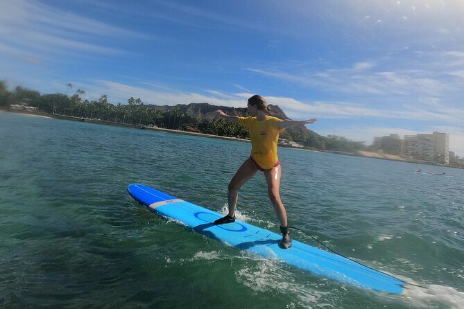 Open Group Surfing Lesson in Waikiki, Oahu - The Experience with Hans Hedemann Surf Inc