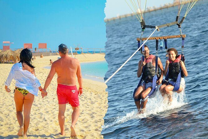 Orange bay Island and Parasailing, Snorkeling, & Water Sports, Lunch - Hurghada - What the Reviews Reveal