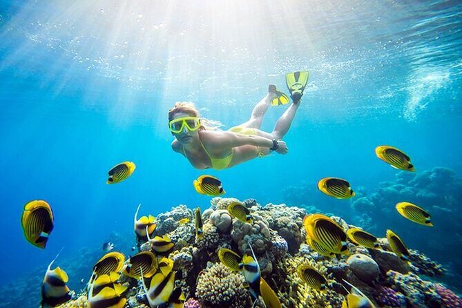 Orange Bay Island Luxury Boat With Lunch & Water Sport - Hurghada - FAQs