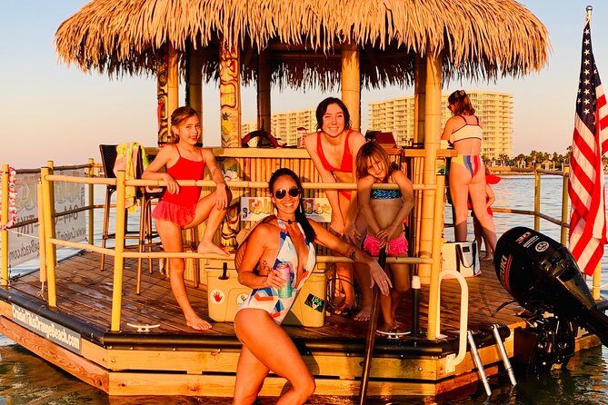 Orange Beach 90-Minute Sunset Cruise on a Tiki Bar - Key Points