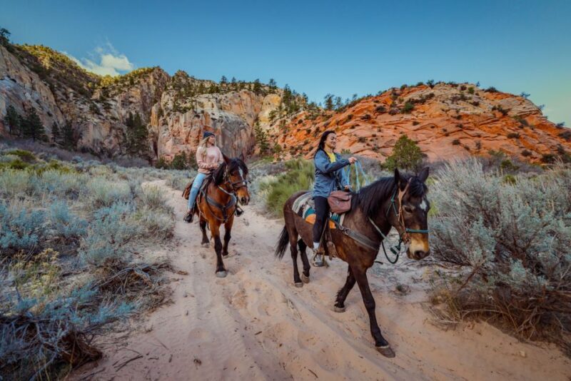 Orderville: East Zion Park White Mountain Horseback Tour - An Authentic Scenic Ride for All Levels