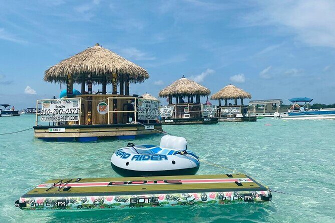 Original Cruisin' Tikis 3hr Crab Island Sandbar Adventure - Introducing the Original Cruisin Tikis 3hr Crab Island Sandbar Adventure