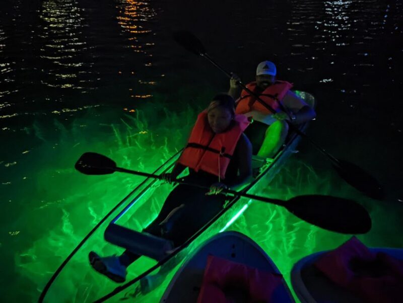 Orlando: LED Night Glow Clear Kayak or Paddleboard Tour - An Illuminated Water Adventure in Orlando