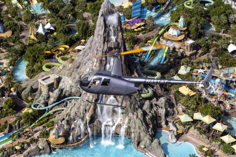 Orlando: Narrated Day Helicopter Flight Over Theme Parks - Key Points