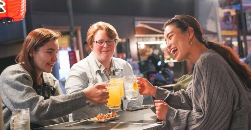 Osaka: Bar Hopping Night Tour in Namba (3 Bars and 6 Tastes) - Key Points