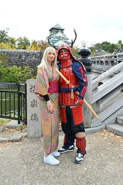 Osaka Castle Private Guided Tours in Samurai Armor - A Hands-On Journey Through Osaka Castle