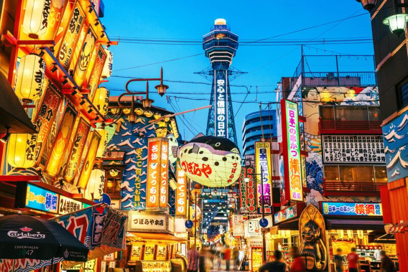 Osaka City English Private Tour Hotel Pickup Sightseeing - Key Points