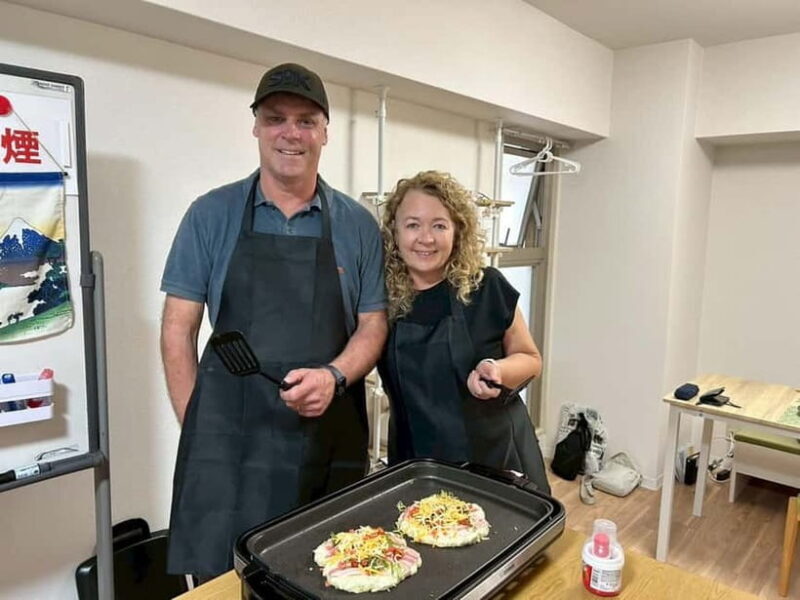 Osaka : Cooking Class Okonomiyaki & Takoyaki course in Nanba - Practical Details and Considerations